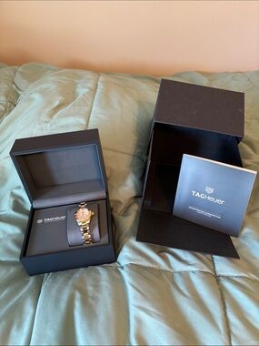 Tag Heuer Two-Tone Gold and Silver Women's Watch